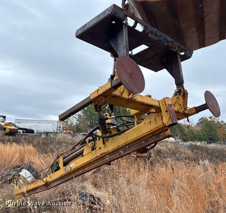 image for item OK9438 Black Cat skid steer post driver