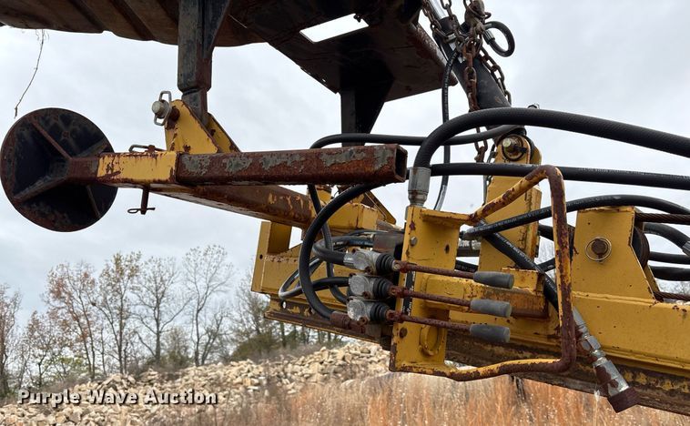 image for item OK9438 Black Cat skid steer post driver