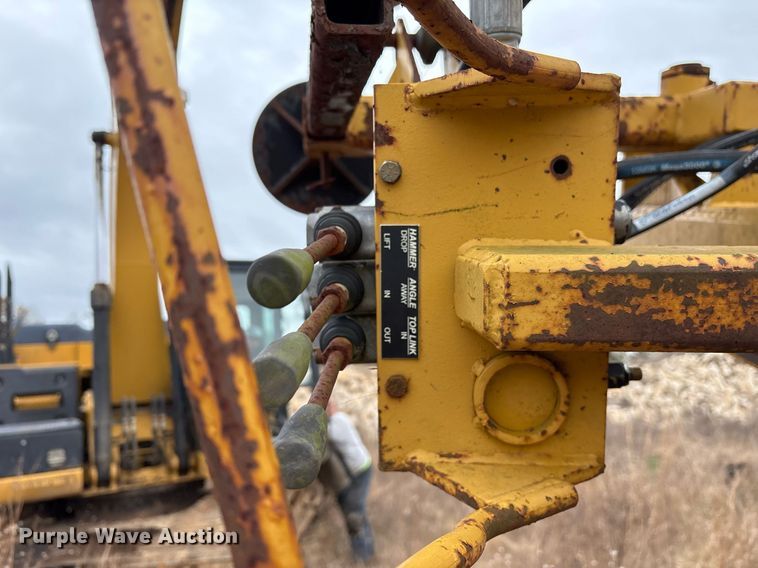 image for item OK9438 Black Cat skid steer post driver