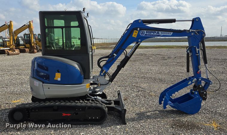 image for item YA0140 2024 Rippa NDI355 mini excavator