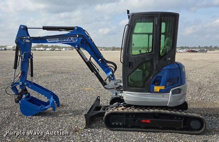 image for item YA0140 2024 Rippa NDI355 mini excavator