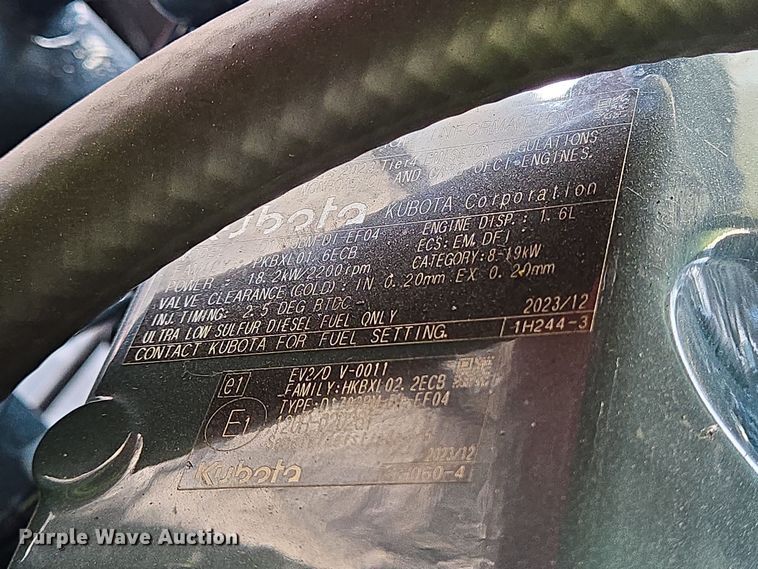 image for item YA0140 2024 Rippa NDI355 mini excavator