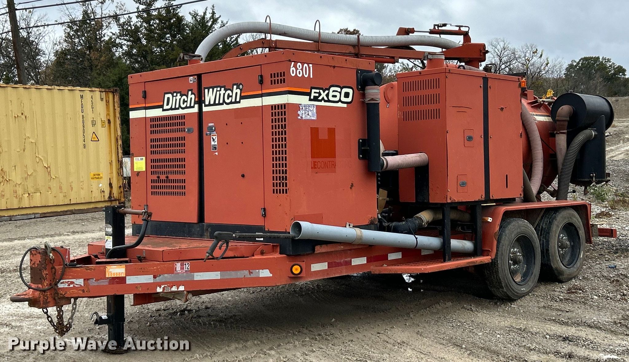 ウクウク 2010 Ditch Witch FX60 vacuum excavator in St. Louis, MO