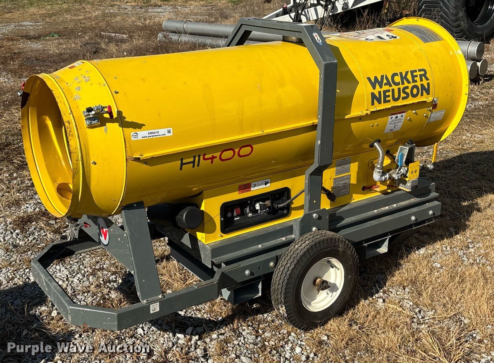 Wacker Nueson HI400 HD G heater in Ewing, IL | Item EM0019 sold ...