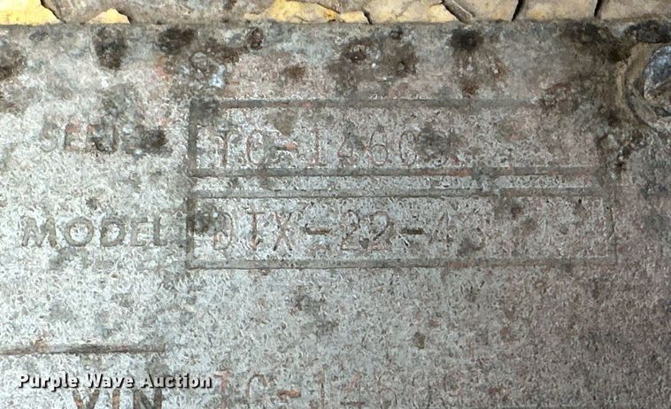 image for item DM2731 1979 Transcraft drop deck equipment trailer