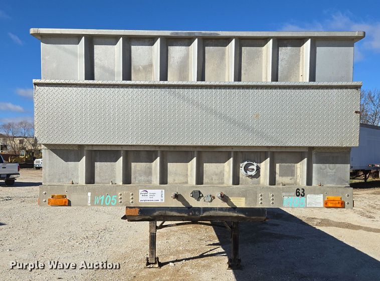 image for item DP6728 1999 Transcript Eagle  Super-Beam  flatbed trailer