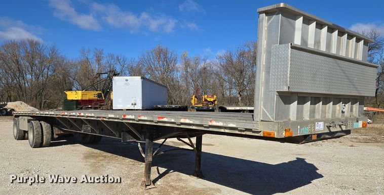 image for item DP6728 1999 Transcript Eagle  Super-Beam  flatbed trailer