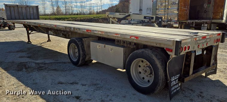 image for item DP6728 1999 Transcript Eagle  Super-Beam  flatbed trailer