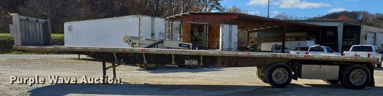 image for item DP6728 1999 Transcript Eagle  Super-Beam  flatbed trailer