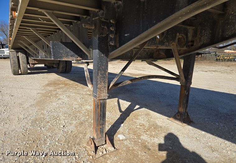 image for item DP6728 1999 Transcript Eagle  Super-Beam  flatbed trailer