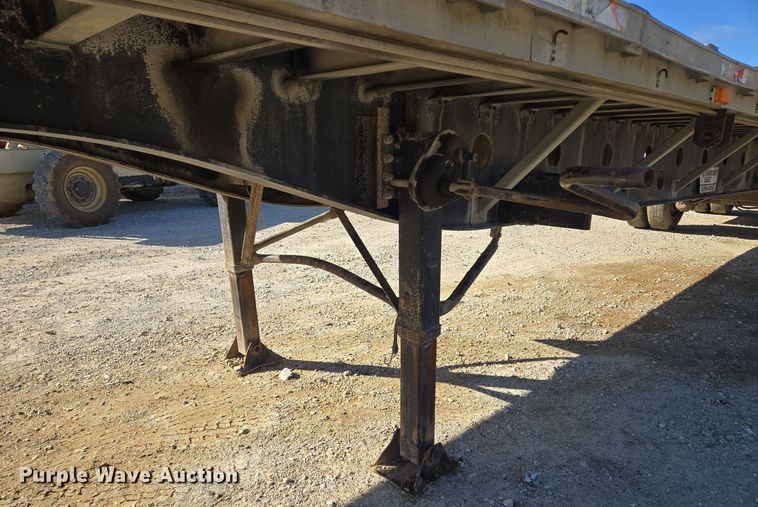 image for item DP6728 1999 Transcript Eagle  Super-Beam  flatbed trailer