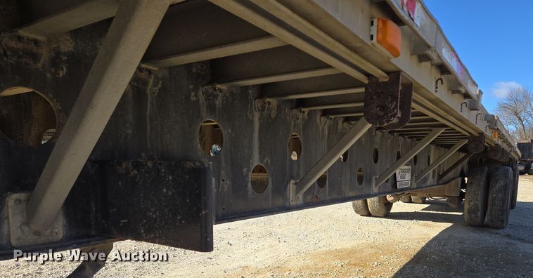 image for item DP6728 1999 Transcript Eagle  Super-Beam  flatbed trailer