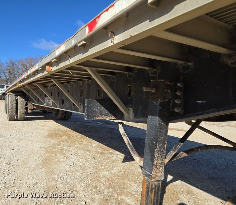 image for item DP6728 1999 Transcript Eagle  Super-Beam  flatbed trailer