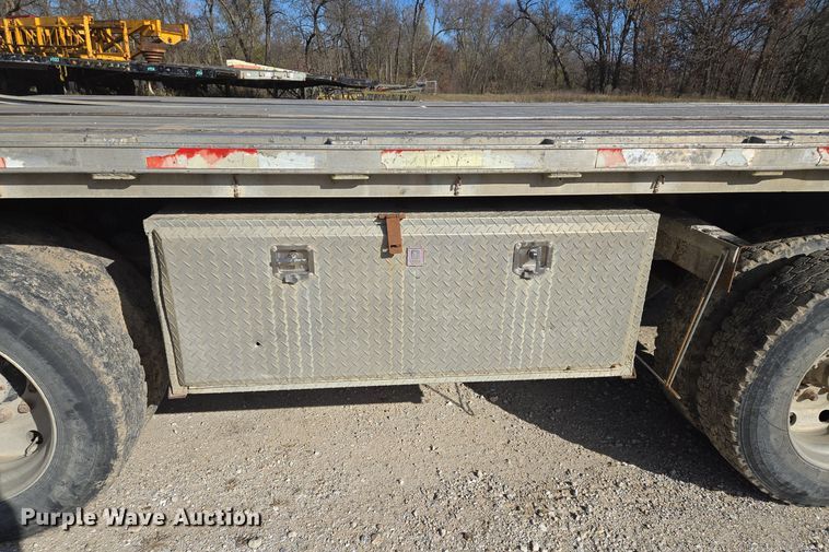 image for item DP6728 1999 Transcript Eagle  Super-Beam  flatbed trailer