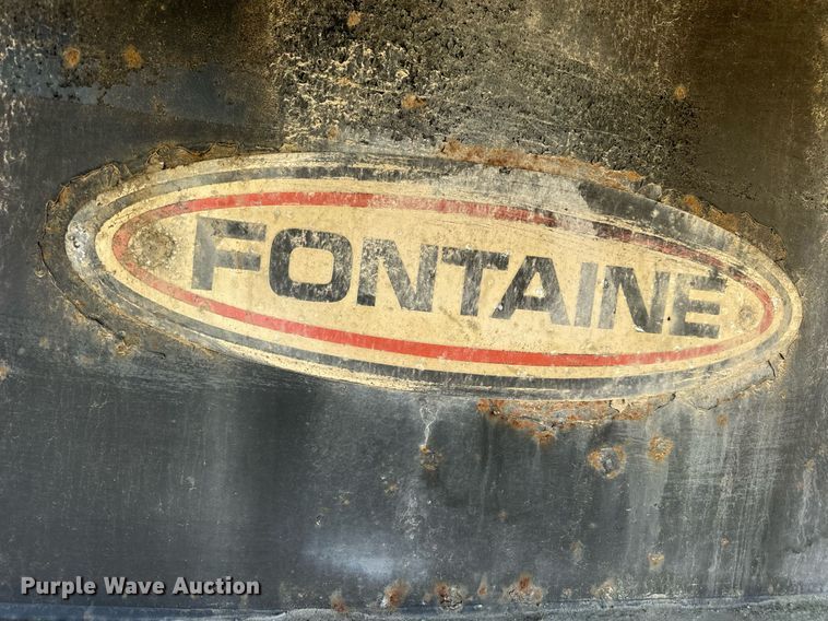 image for item DP6769 1998 Fontaine Ultra flatbed trailer