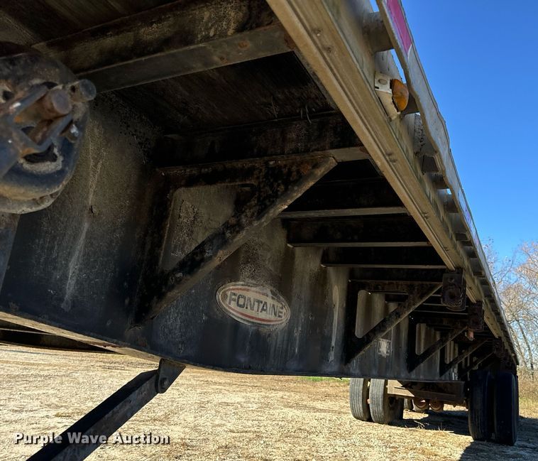 image for item DP6769 1998 Fontaine Ultra flatbed trailer