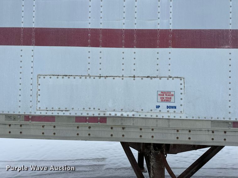 image for item DP6784 1999 Wabash 40TAV dry van trailer