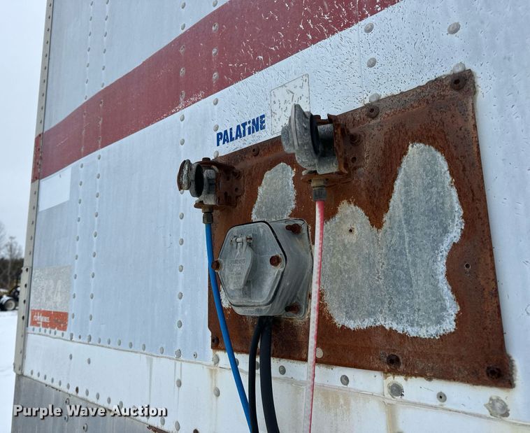 image for item DP6784 1999 Wabash 40TAV dry van trailer