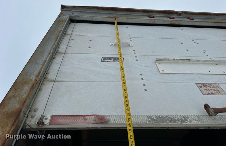 image for item DP6784 1999 Wabash 40TAV dry van trailer