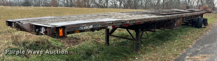 image for item DP6814 1994 Wabash L-102 flatbed trailer