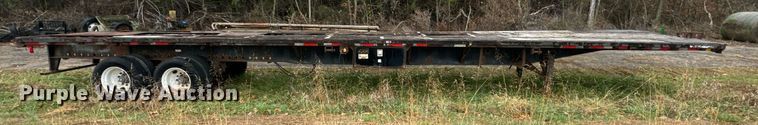 image for item DP6814 1994 Wabash L-102 flatbed trailer