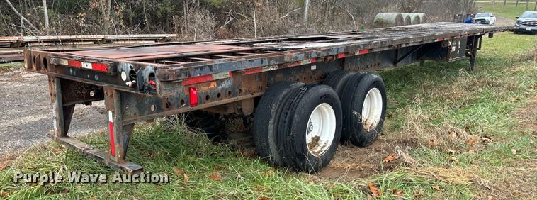 image for item DP6814 1994 Wabash L-102 flatbed trailer