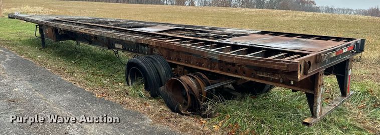 image for item DP6814 1994 Wabash L-102 flatbed trailer
