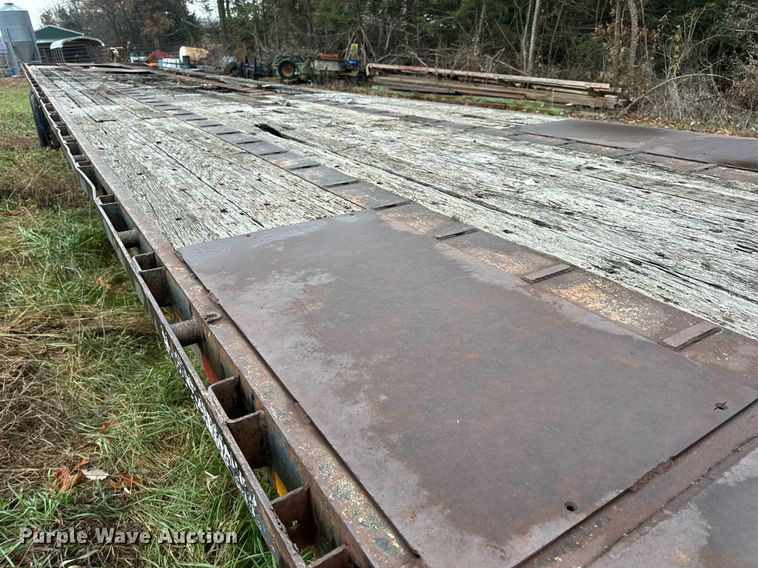 image for item DP6814 1994 Wabash L-102 flatbed trailer