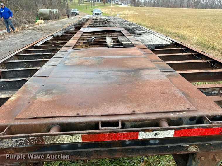 image for item DP6814 1994 Wabash L-102 flatbed trailer