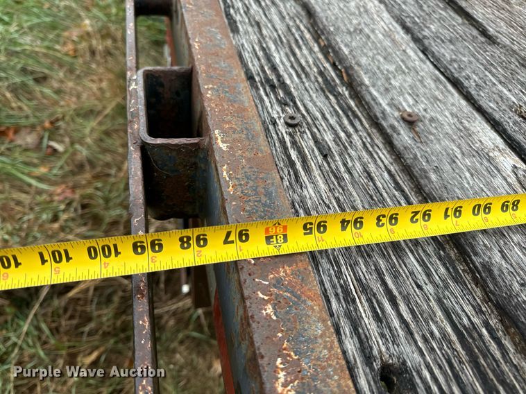 image for item DP6814 1994 Wabash L-102 flatbed trailer