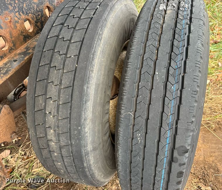 image for item DP6814 1994 Wabash L-102 flatbed trailer