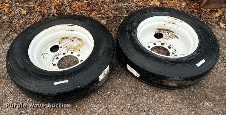 image for item DP6815 (2) Tires and wheels