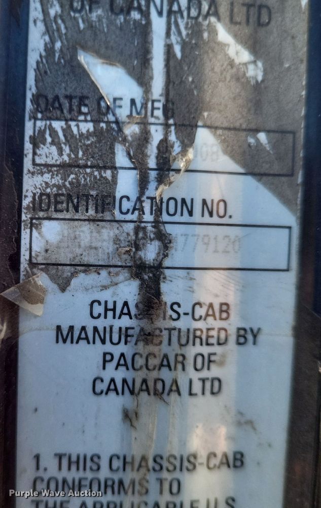 image for item DQ3762 2009 Peterbilt PB335 refrigerated truck