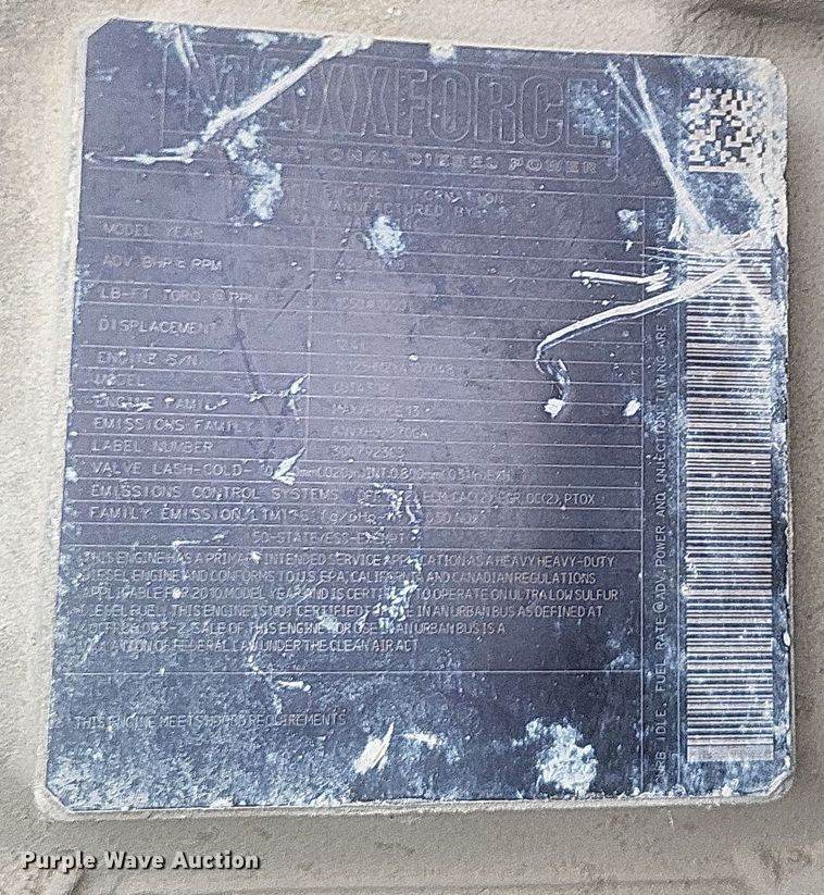 image for item DQ3829 2011 International  ProStar+ semi truck