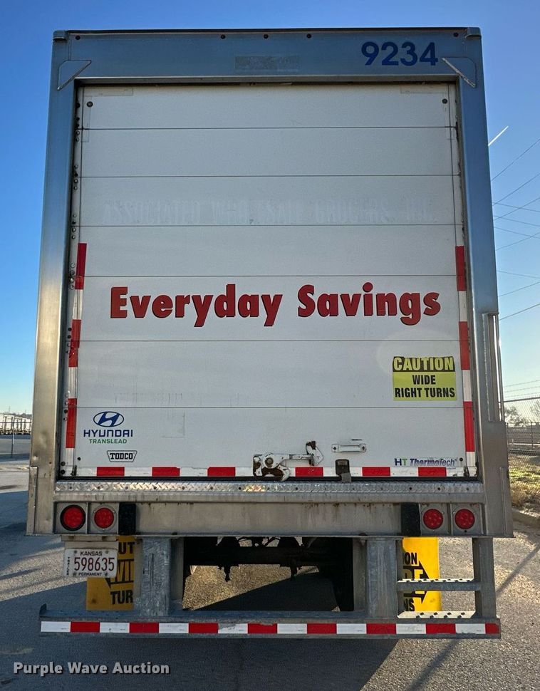 image for item DS3281 2015 Hyundai VR2530142-ARS refrigerated van trailer