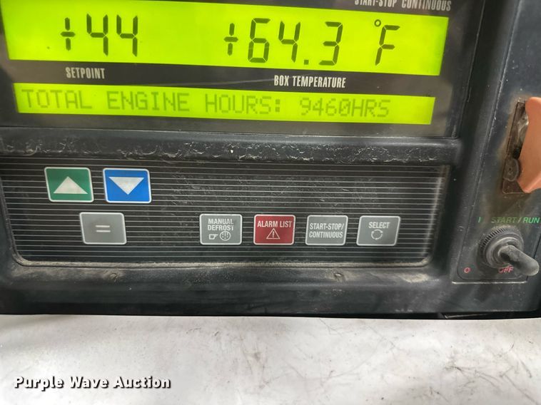 image for item DS3283 2009 Carrier 2100 Advance refrigeration unit