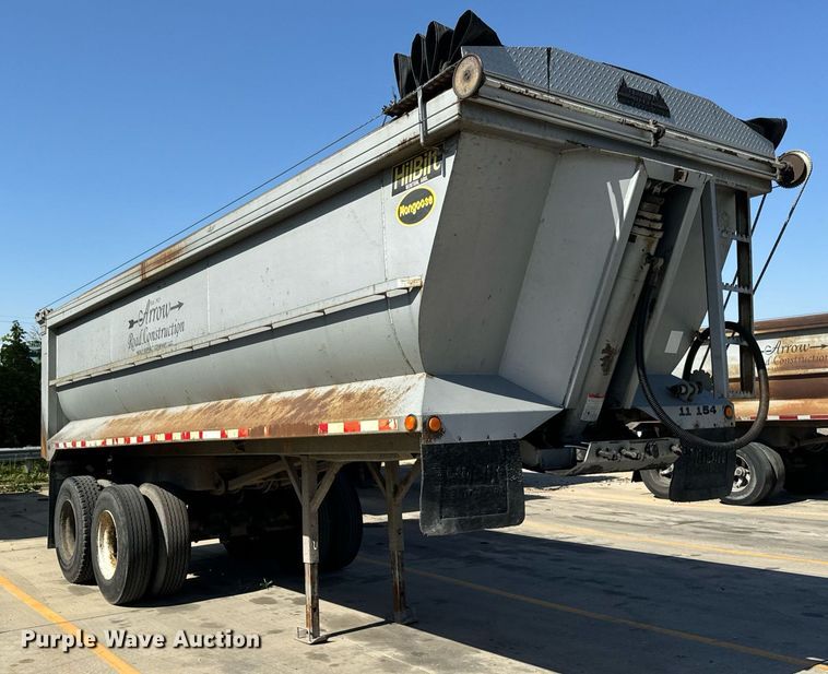 image for item DT2033 2001 Hilbilt Trailers end dump trailer