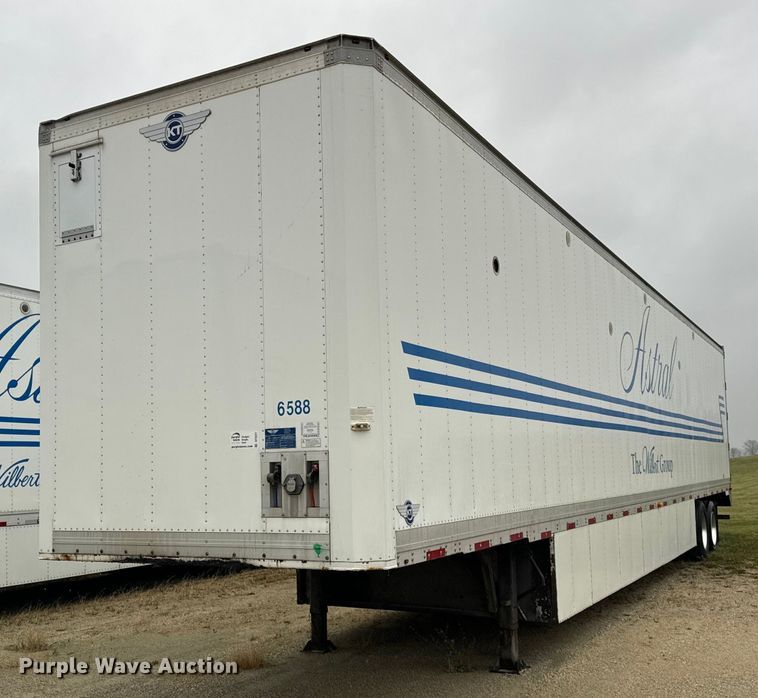 image for item DT2227 2020 Kentucky Trailer  dry van trailer