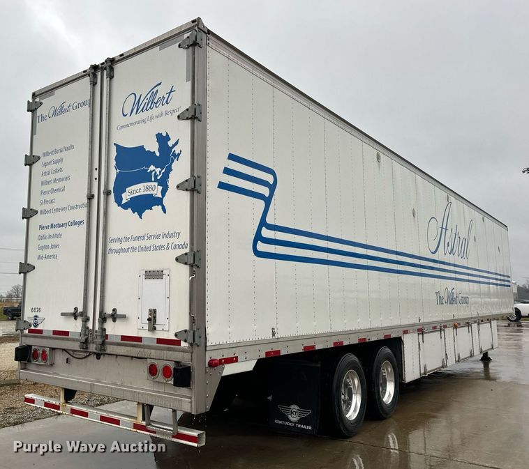 image for item DT2228 2021 Kentucky Trailer  dry van trailer