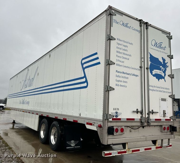 image for item DT2228 2021 Kentucky Trailer  dry van trailer