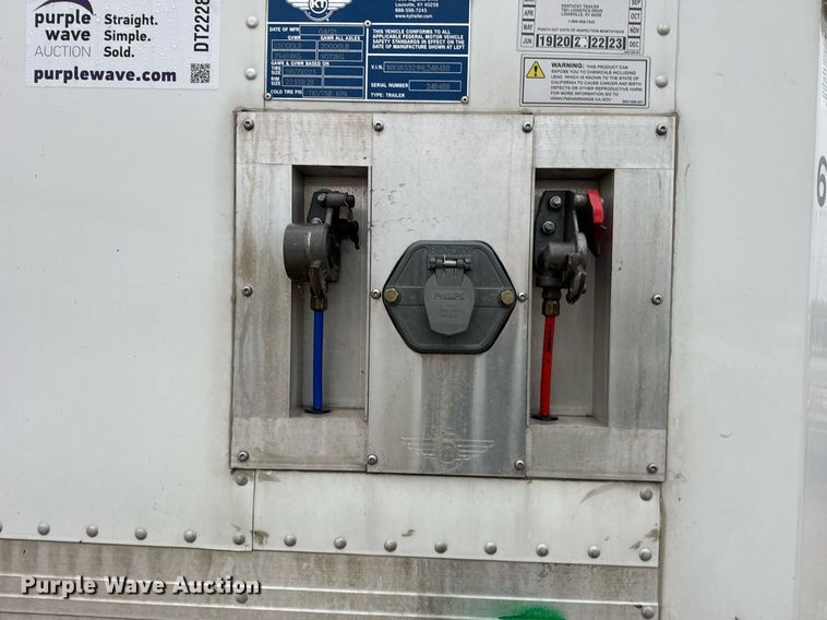 image for item DT2228 2021 Kentucky Trailer  dry van trailer