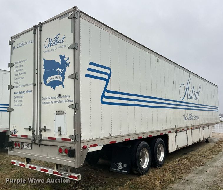 image for item DT2231 2021 Kentucky Trailer  dry van trailer