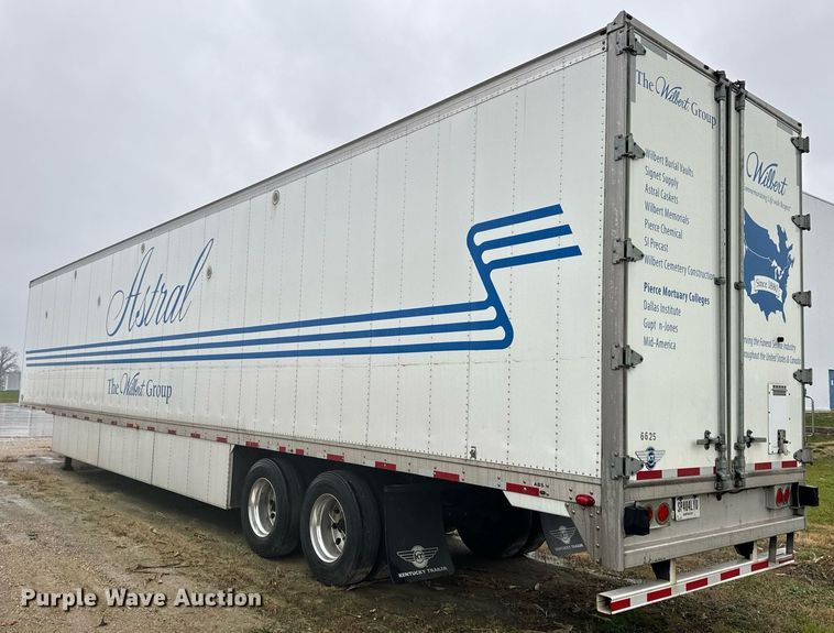 image for item DT2231 2021 Kentucky Trailer  dry van trailer