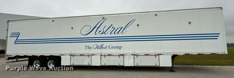 image for item DT2237 2021 Kentucky Trailer  dry van trailer