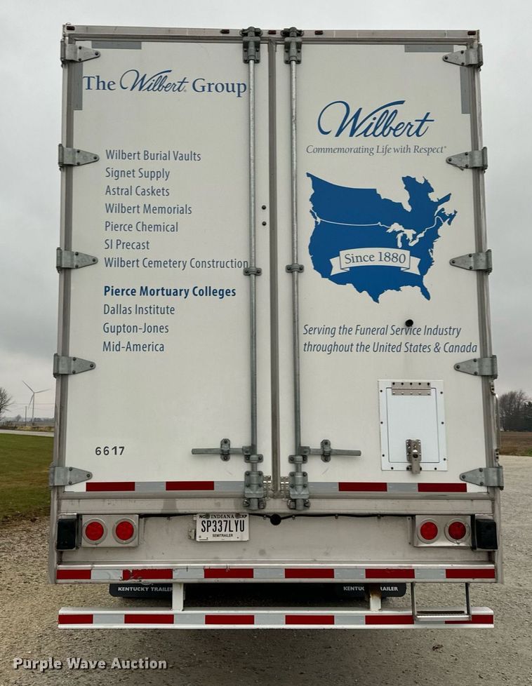 image for item DT2237 2021 Kentucky Trailer  dry van trailer