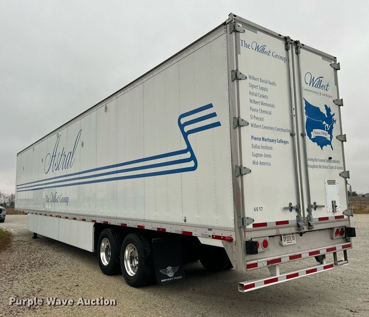 image for item DT2237 2021 Kentucky Trailer  dry van trailer