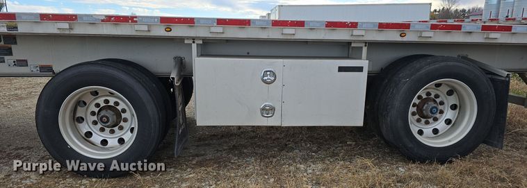 image for item DV0003 2014 Wilson AF-1080 flatbed trailer