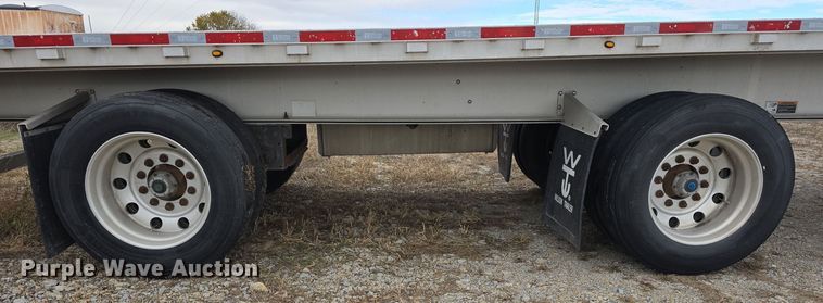 image for item DV0003 2014 Wilson AF-1080 flatbed trailer