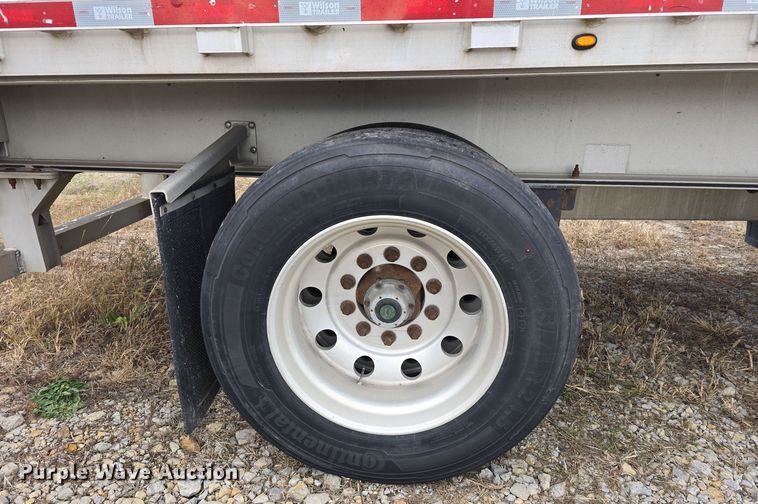 image for item DV0003 2014 Wilson AF-1080 flatbed trailer