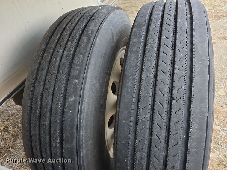 image for item DV0003 2014 Wilson AF-1080 flatbed trailer